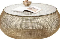 KARE Design Sohvapöydät|Olohuone*Cesta Sohvapöytä Kulta