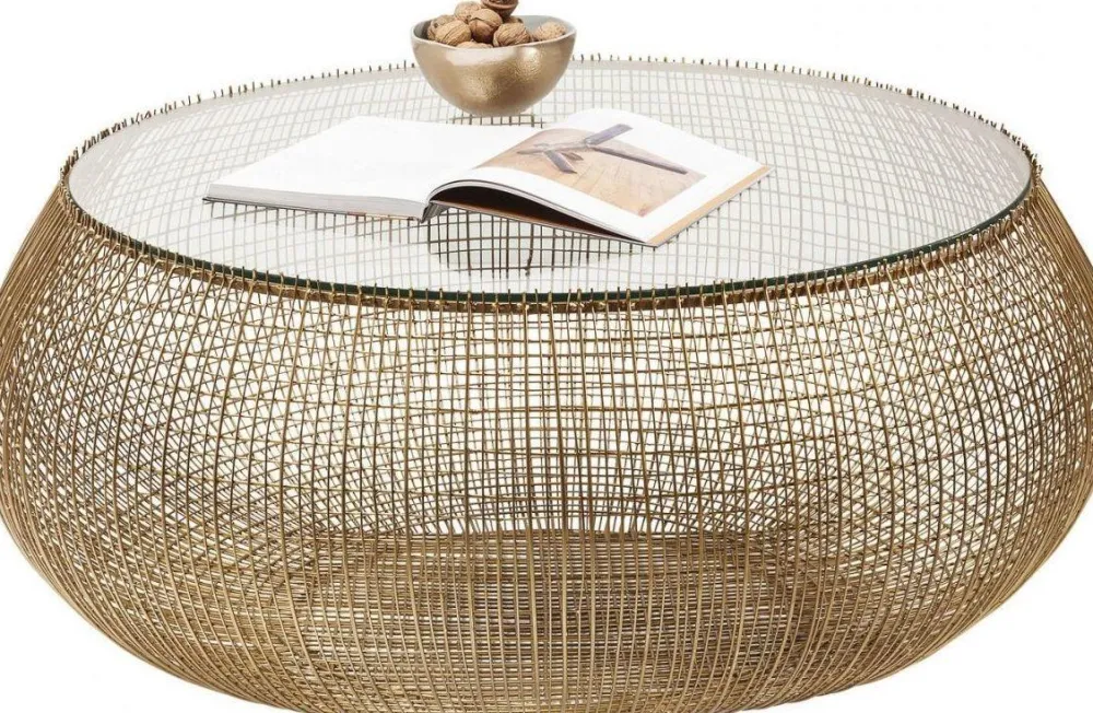 KARE Design Sohvapöydät|Olohuone*Cesta Sohvapöytä Kulta