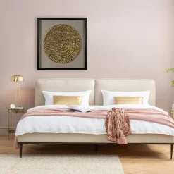 KARE Design Seinäkoristeet*Chain Circle Taulu, Deko-objekti - Kulta, 60x60cm