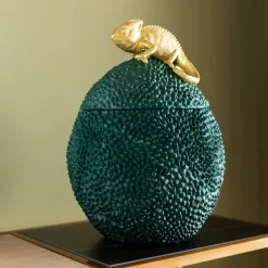 KARE Design Purkit*Chameleon Deco Koristerasia, Purkki 34cm