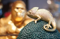 KARE Design Purkit*Chameleon Deco Koristerasia, Purkki 34cm