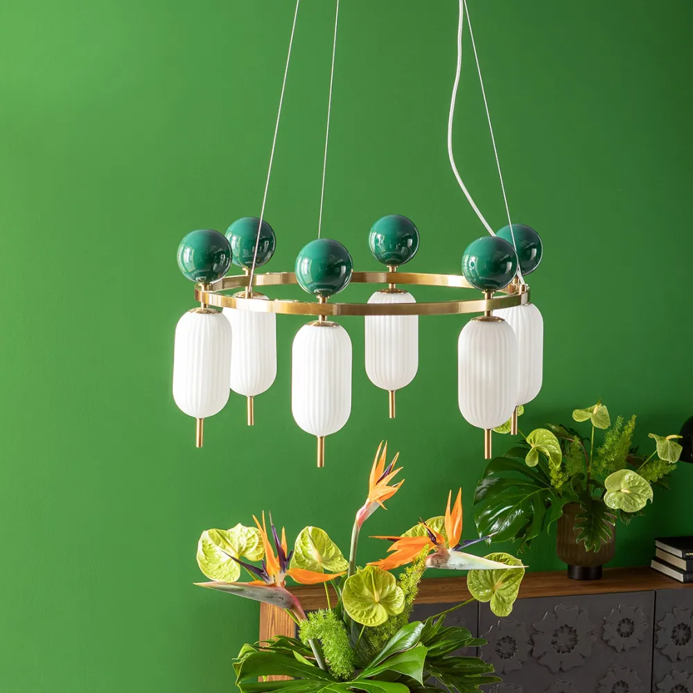 KARE Design Riippuvalaisimet*Charleston Six Riippuvalaisin Ø68cm