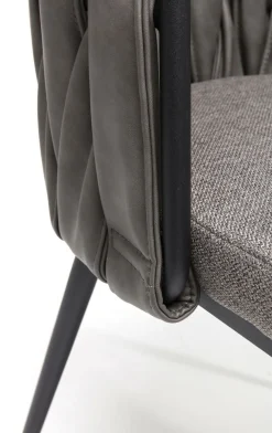 KARE Design Tuolit*Cheerio Tuoli Käsinojilla, Harmaa (sis. Tyynyn)