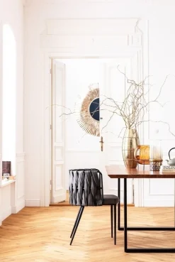 KARE Design Tuolit*Cheerio Tuoli Käsinojilla, Harmaa (sis. Tyynyn)