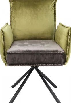 KARE Design Tuolit*Chelsea Tuoli Käsinojilla, Vihreä