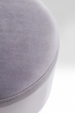 KARE Design Rahit Ja Jakkarat*Cherry Rahi, Jakkara, Vaaleanharmaa/hopea Ø35cm