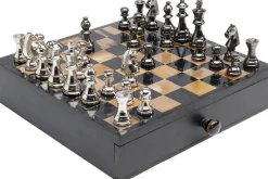 KARE Design Jalalliset Koriste-Esineet*Chess Antique Deco Shakki, Koriste-esine 36x33cm