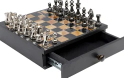 KARE Design Jalalliset Koriste-Esineet*Chess Antique Deco Shakki, Koriste-esine 36x33cm