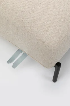 KARE Design Moduulisohvat*Chiara Pieni Kulmamoduuli, Oikea, Kermanvärinen 76cm