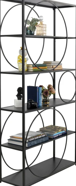 KARE Design Hyllyt*Circle Hylly, Musta 100x200cm