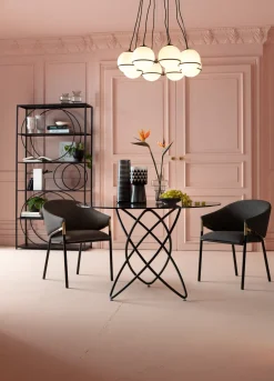 KARE Design Hyllyt*Circle Hylly, Musta 100x200cm