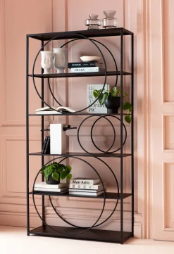 KARE Design Hyllyt*Circle Hylly, Musta 100x200cm