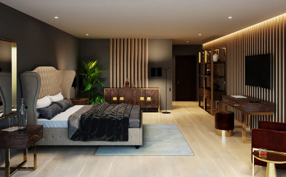 KARE Design Sängyt*City Spirit Linen Natural Sänky 160x200cm