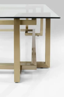 KARE Design Sohvapöydät|Olohuone*Clara Sohvapöytä, Kulta 120x120cm