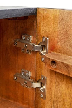 KARE Design Lipastot*Click Clack Senkki, Mangopuu, Metalli 160x75cm