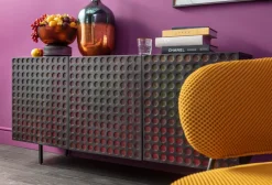 KARE Design Lipastot*Click Clack Senkki, Mangopuu, Metalli 160x75cm