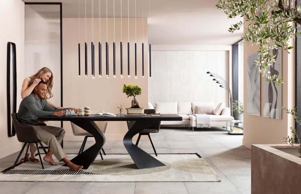 KARE Design Peilit*Clip Peili, Musta 32x177cm