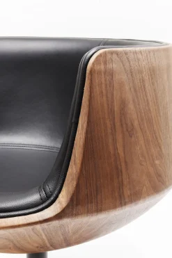 KARE Design Tuolit*Club Kääntyvä Nojatuoli, Pähkinä