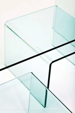 KARE Design Sohvapöydät*Club Sohvapöytä, Kirkas (3/Setti)