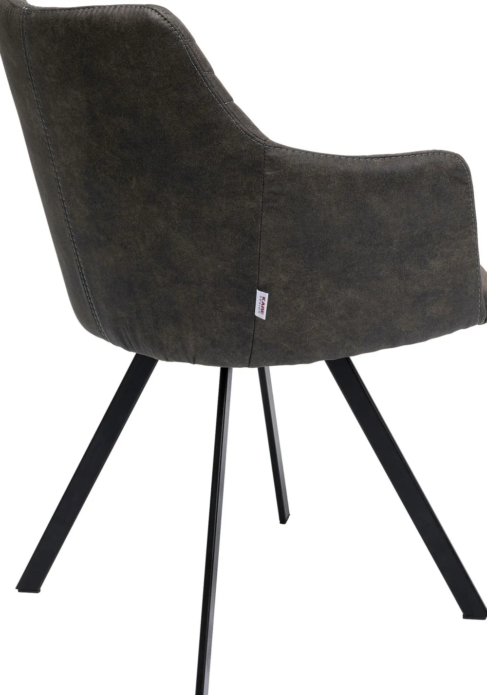 KARE Design Tuolit*Coco Pyörivä Tuoli, Antrasiitti