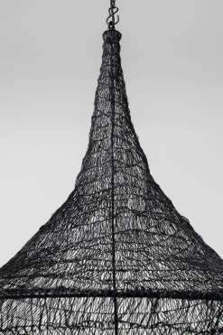 KARE Design Riippuvalaisimet*Cocoon Riippuvalaisin, Musta Ø89cm