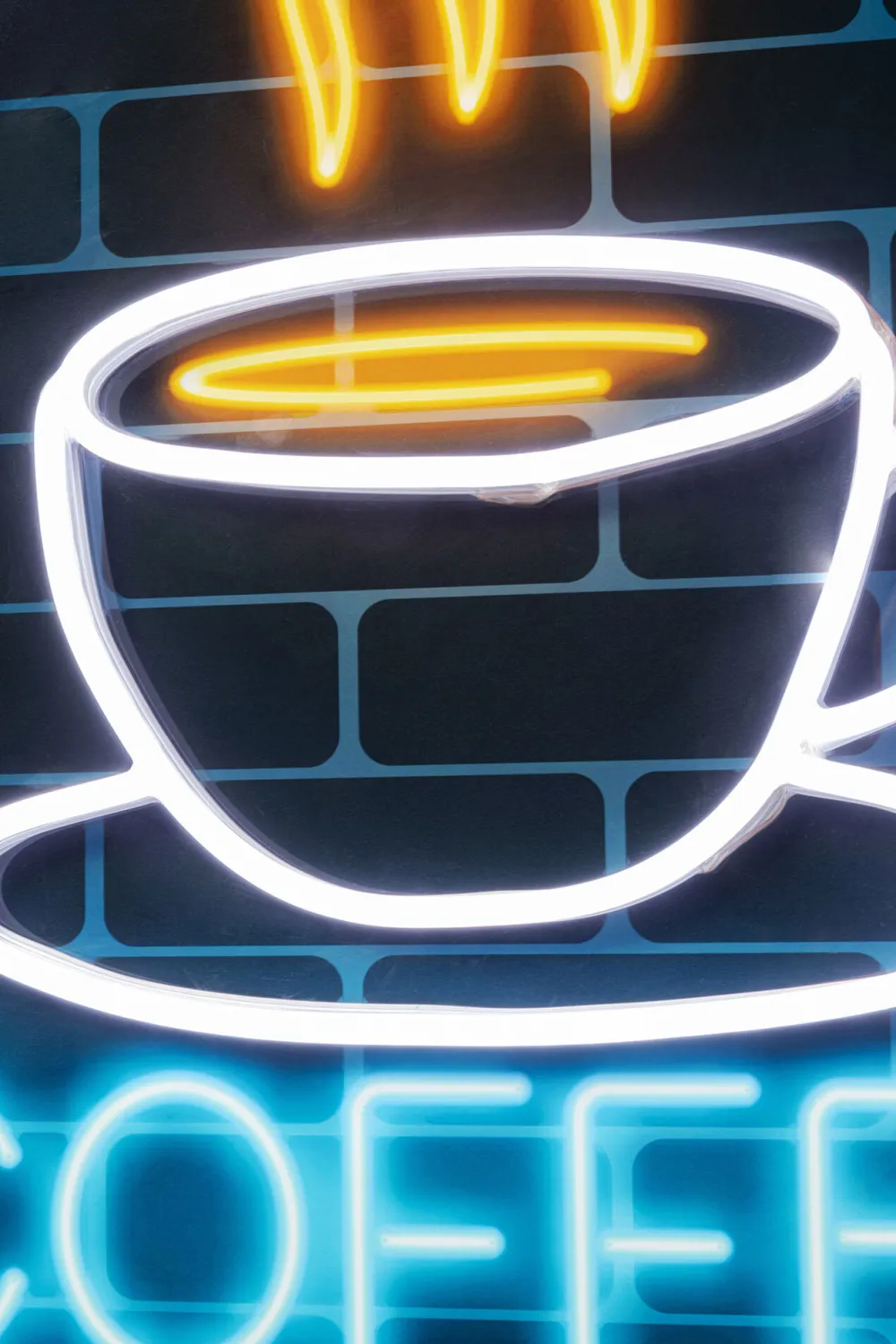 KARE Design Taulut*Coffee LED Lasitaulu 80x80cm