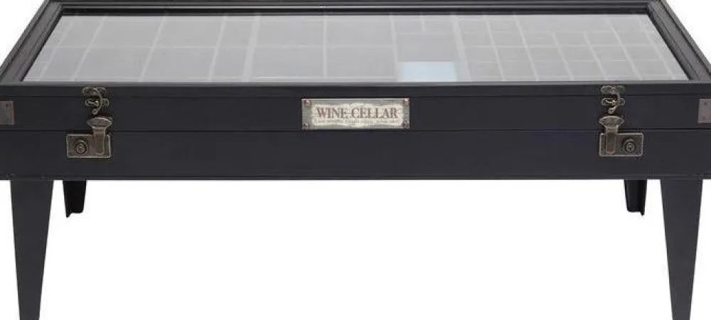 KARE Design Sohvapöydät*Collector Sohvapöytä, Musta 122x55cm