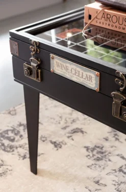 KARE Design Sohvapöydät*Collector Sohvapöytä, Musta 122x55cm