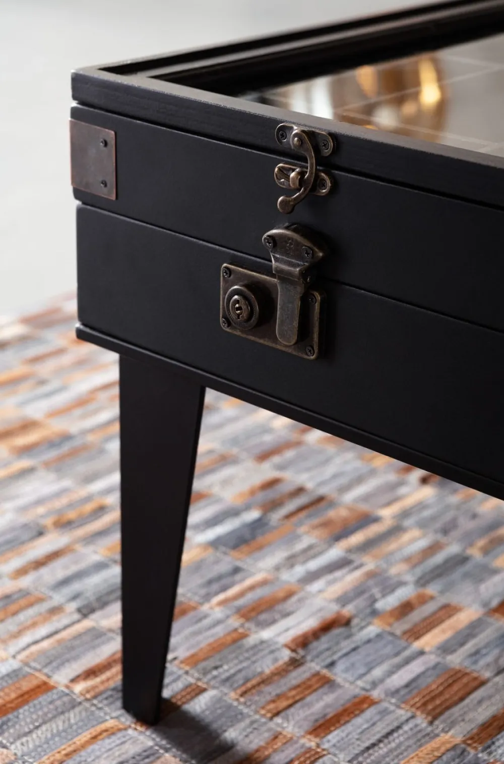 KARE Design Sohvapöydät*Collector Sohvapöytä, Musta 122x55cm