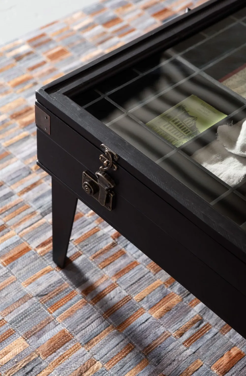 KARE Design Sohvapöydät*Collector Sohvapöytä, Musta 122x55cm