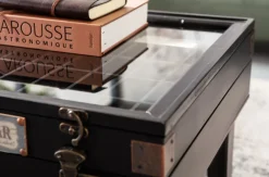 KARE Design Sohvapöydät*Collector Sohvapöytä, Musta 122x55cm