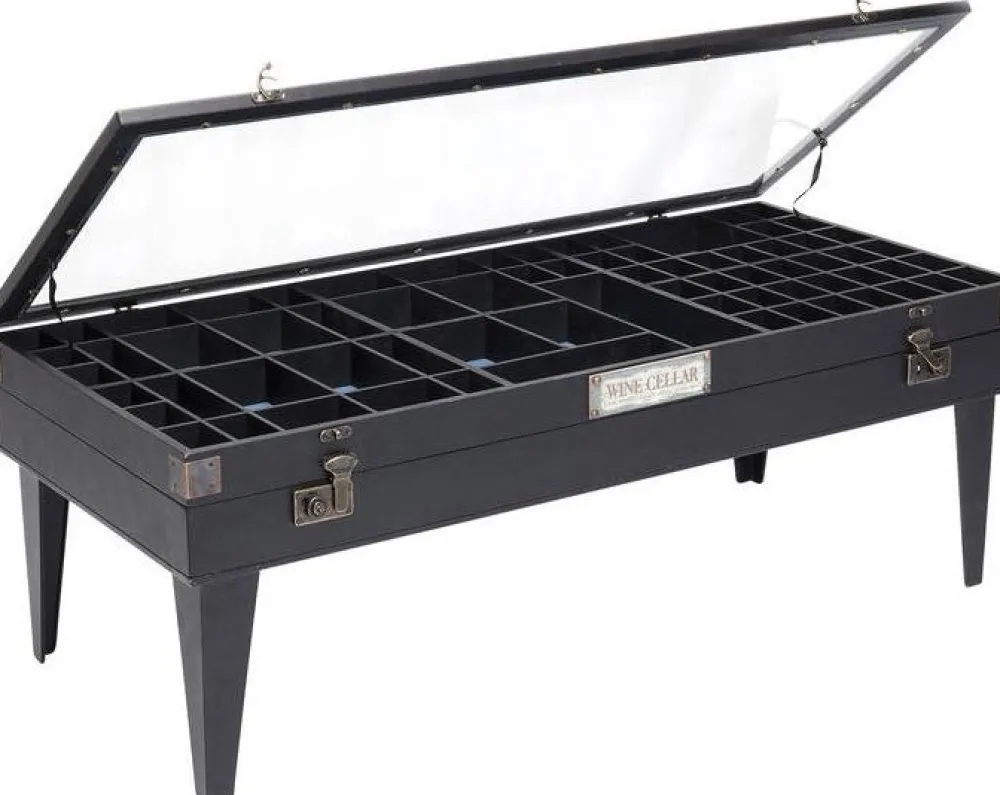 KARE Design Sohvapöydät*Collector Sohvapöytä, Musta 122x55cm