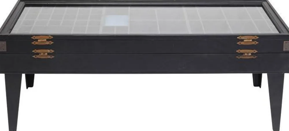 KARE Design Sohvapöydät*Collector Sohvapöytä, Musta 122x55cm
