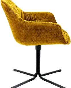 KARE Design Tuolit*Colmar Kääntyvä Nojatuoli, Keltainen