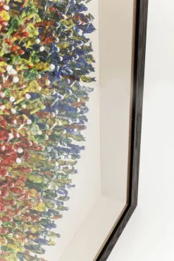 KARE Design Olohuone*Colour Explosion Kehystetty Taulu, Seinäkoriste 120x120cm