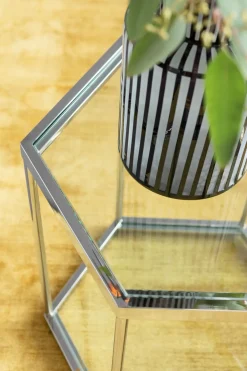 KARE Design Sohvapöydät*Comb Sohvapöytä Hopea 45cm