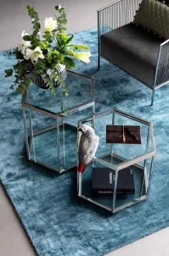 KARE Design Sohvapöydät*Comb Sohvapöytä Hopea 45cm