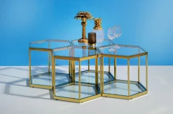 KARE Design Sohvapöydät*Comb Sohvapöytä Kulta 45cm