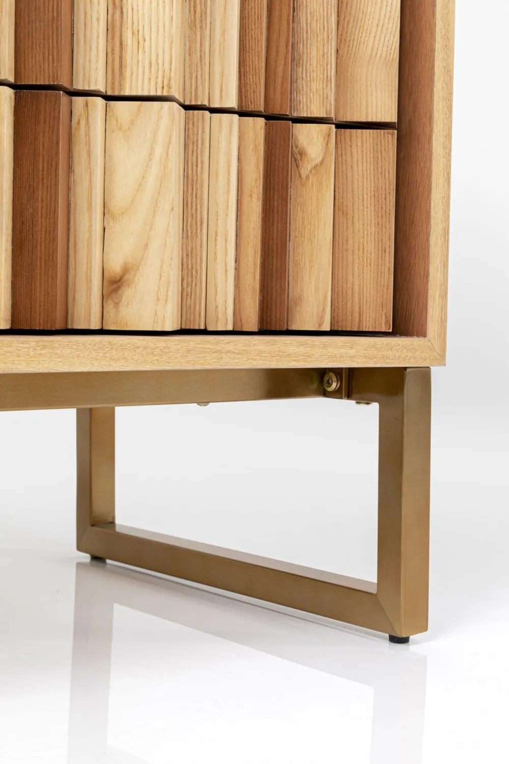 KARE Design Senkit|Olohuone*Concertina Senkki, Sivupöytä - Natur 186x74cm