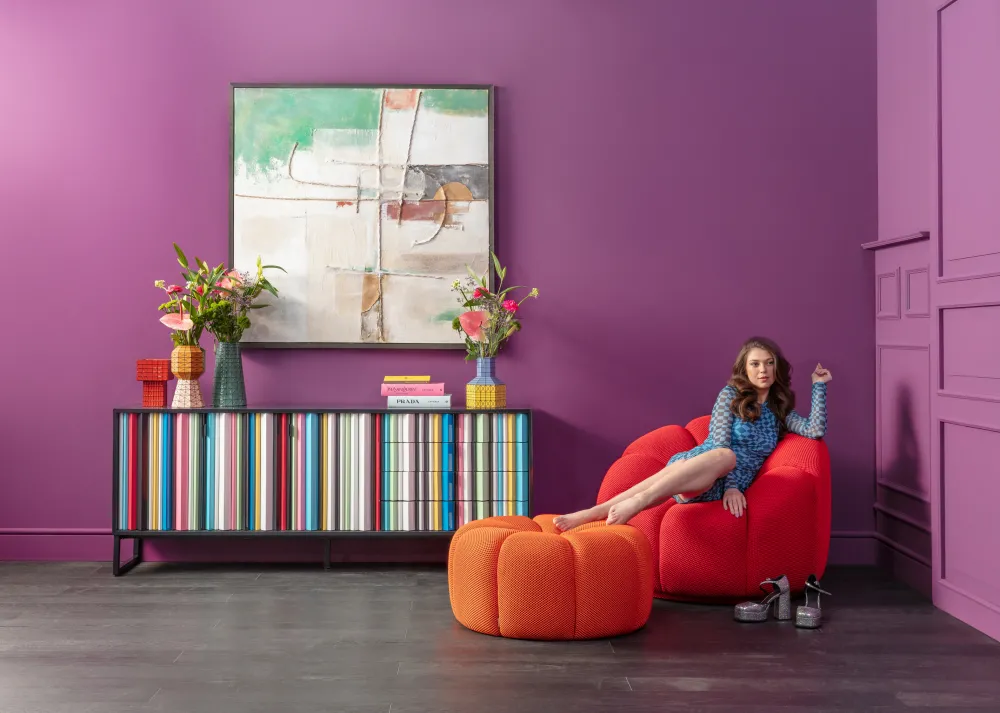 KARE Design Senkit|Olohuone*Concertina Senkki, Sivupöytä - Colore, Monivärinen 186x74cm