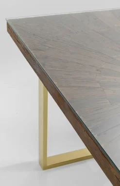 KARE Design Pöydät*Conley Pöytä, Messinki 180x90cm