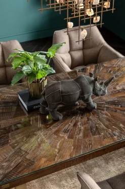 KARE Design Pöydät*Conley Pöytä, Messinki 160x80cm