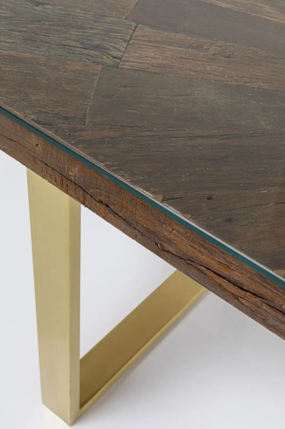 KARE Design Pöydät*Conley Pöytä, Messinki 160x80cm