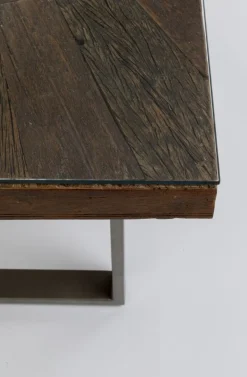 KARE Design Pöydät*Conley Pöytä, Raaka, Rouhe Metalli 180x90cm