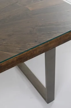 KARE Design Pöydät*Conley Pöytä, Raaka, Rouhe Metalli 180x90cm