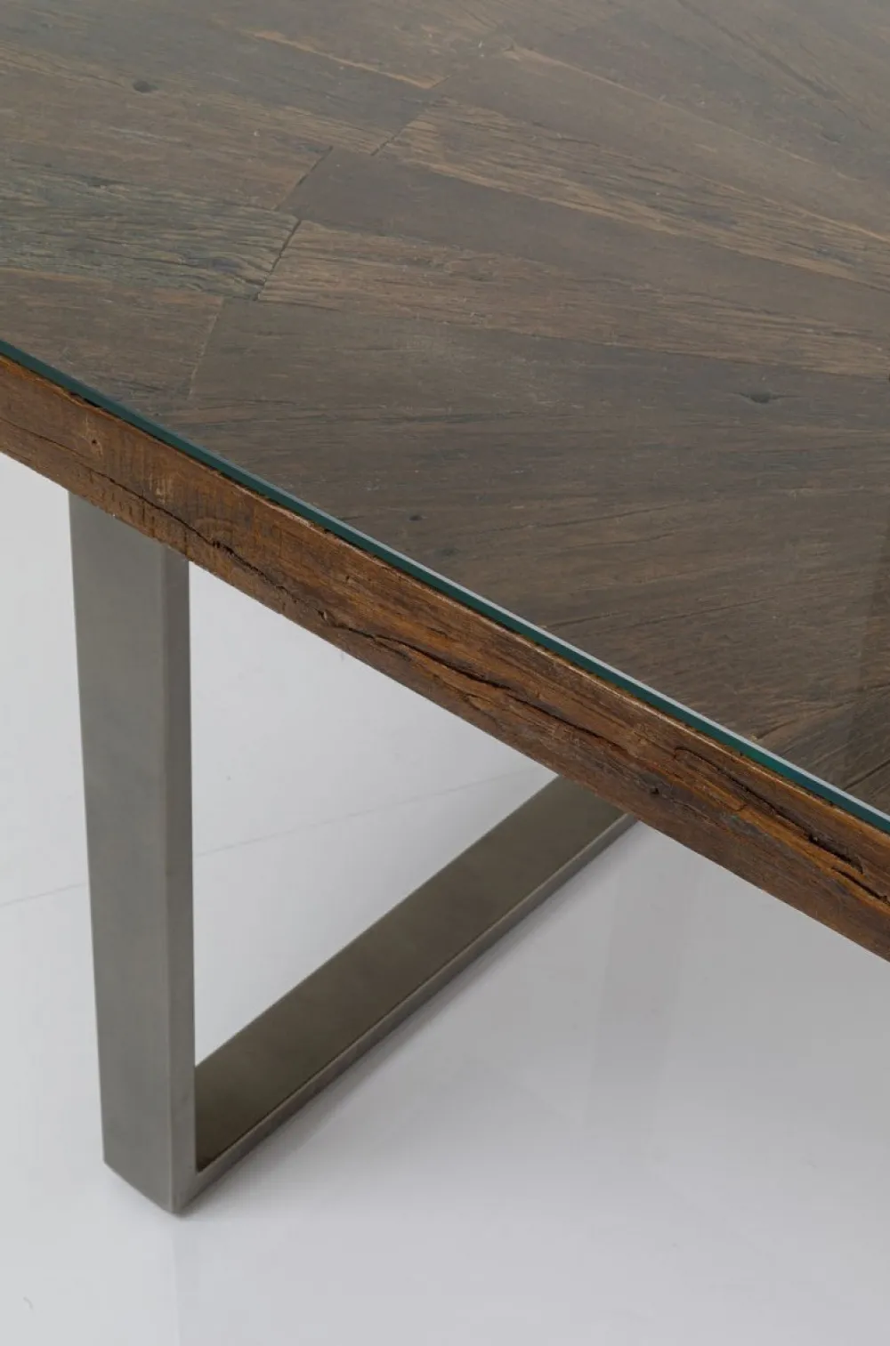 KARE Design Pöydät*Conley Pöytä, Raaka, Rouhe Metalli 180x90cm