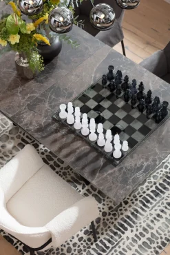 KARE Design Pöydät*Connesso Jatkettava Ruokapöytä, Keraaminen Pöytälevy 200(+60)x100cm