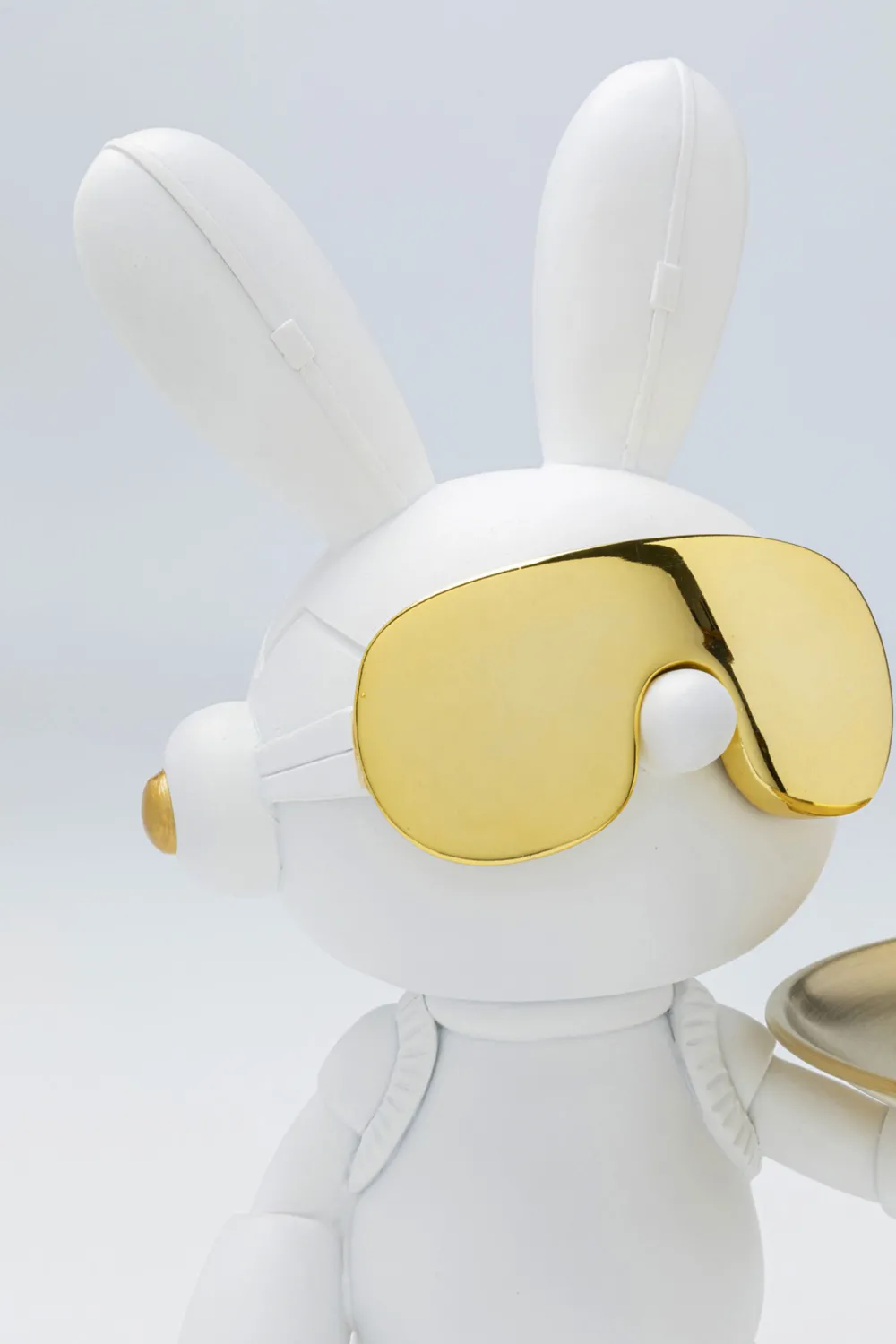 KARE Design Koriste-Esineet*Cool Bunny Tray Koriste-esine, Pieni Tarjotin 27cm