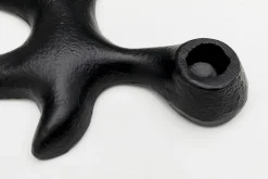 KARE Design Lyhdyt|Kynttilänjalat*Corallo Kynttilänjalka, Musta