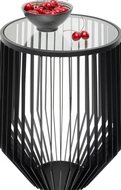 KARE Design Sohvapöydät|Olohuone*Corinne Sivupöytä Musta Ø40cm